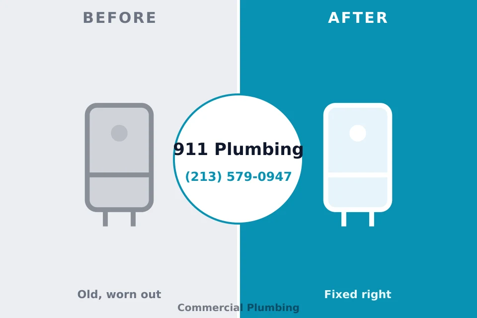 Before and after: plumbing company Otsego, MI